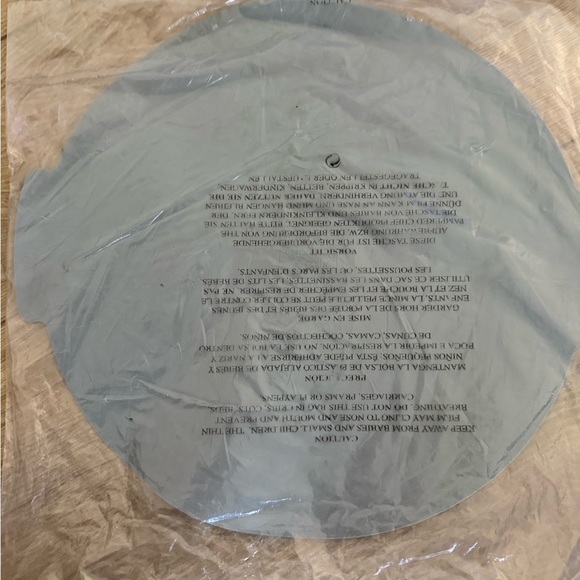 Pampered Chef Bakers Mat New Silicone Baking Roll Out #1717 - Picture 3 of 3